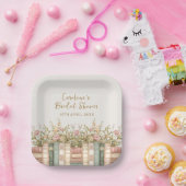 New Chapter Book Theme Bridal Shower Paper Plates ペーパープレート (パーティー)