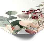 New Chapter Books Winter Bridal Shower Welcome ポスター (角)