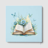 New Chapter Boy Blue Brunch StoryBook Baby Shower ゲストブック (裏面)