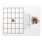 New Chapter Bridal Shower Bingo ノートパッド (正面)