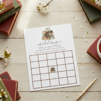 New Chapter Bridal Shower Bingo ノートパッド