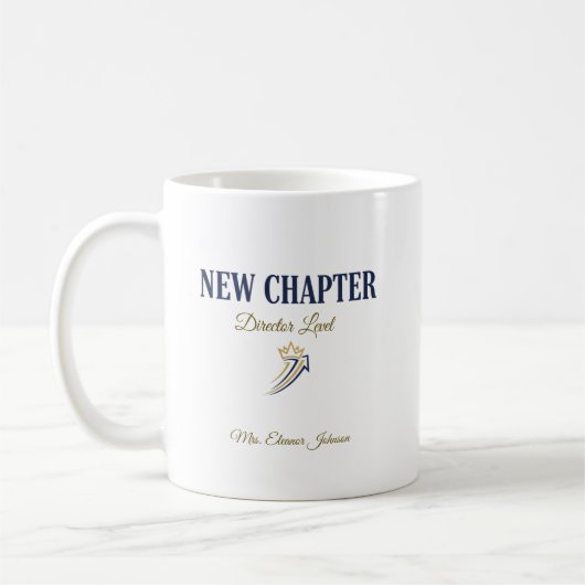 New Chapter Director Level Personalized コーヒーマグカップ (左)