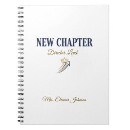 New Chapter Director Level Personalized ノートブック