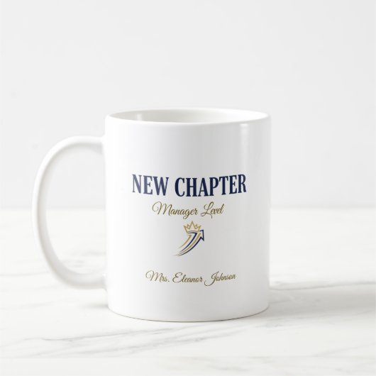 New Chapter Executive Level Personalized コーヒーマグカップ (左)