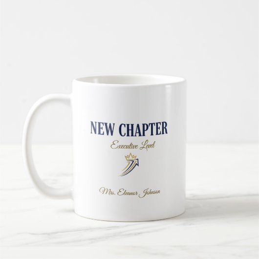 New Chapter Executive Level Personalized コーヒーマグカップ (左)