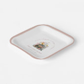 New Chapter Floral Baby Shower ペーパープレート (傾斜あり)