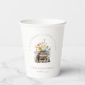 New Chapter Floral Baby Shower 紙コップ (裏面)