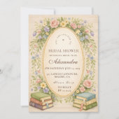 New Chapter Garden Books Bridal Shower 招待状 (正面)