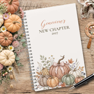 New Chapter Journal 2027 | リトル・ハーベスト・パンプキン ノートブック