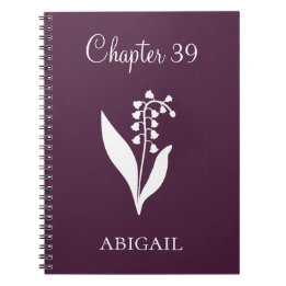 New Chapter Journal Lilly May Birth Flower ノートブック