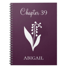 New Chapter Journal Lilly May Birth Flower ノートブック