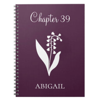 New Chapter Journal Lilly May Birth Flower ノートブック