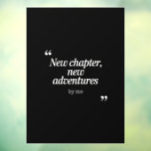 New Chapter, New Adventuresデザインby Me ウィンドウサイン (シート3)
