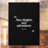 New Chapter, New Adventuresデザインby Me ウィンドウサイン (シート2)