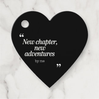 New Chapter, New Adventuresデザインby Me フェイバータグ