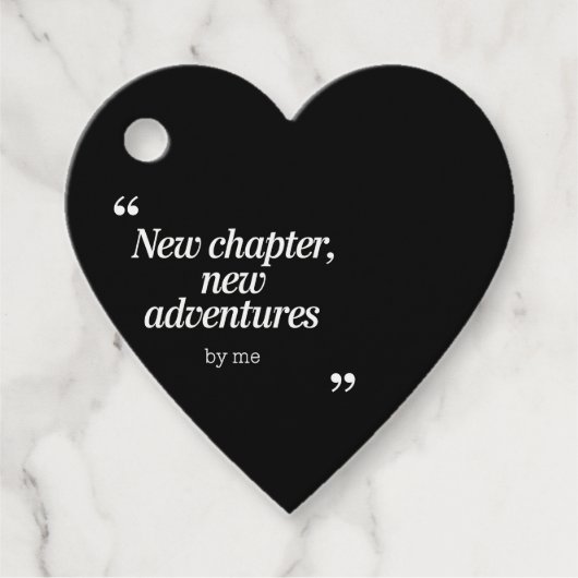 New Chapter, New Adventuresデザインby Me フェイバータグ (正面)