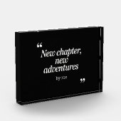 New Chapter, New Adventuresデザインby Me フォトブロック (左)