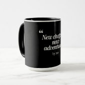 New Chapter, New Adventuresデザインby Me マグカップ (正面左)