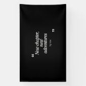 New Chapter, New Adventuresデザインby Me 横断幕 (縦)