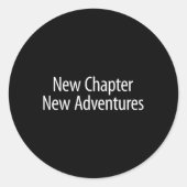 New Chapter - New Adventures -  ラウンドシール (正面)