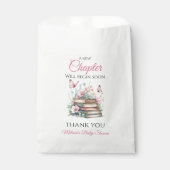 New Chapter Pink Girl Storybook Book Baby Shower フェイバーバッグ (正面)