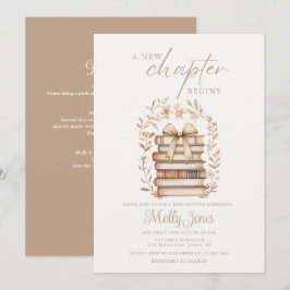 New Chapter Storybook Baby Shower All In One 招待状