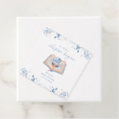 New Chapter Winter Floral Snowball Baby Shower フェイバータグ (インサイチュ)