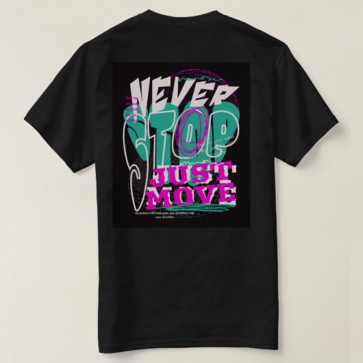 new collection  tシャツ (デザイン裏面)