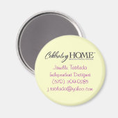 New_Company_Logo_inline、Janelle TabladaIndepen... マグネット (正面/裏面)