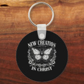 New Creation In Christ, Boho Christian, Western Fa キーホルダー (正面)