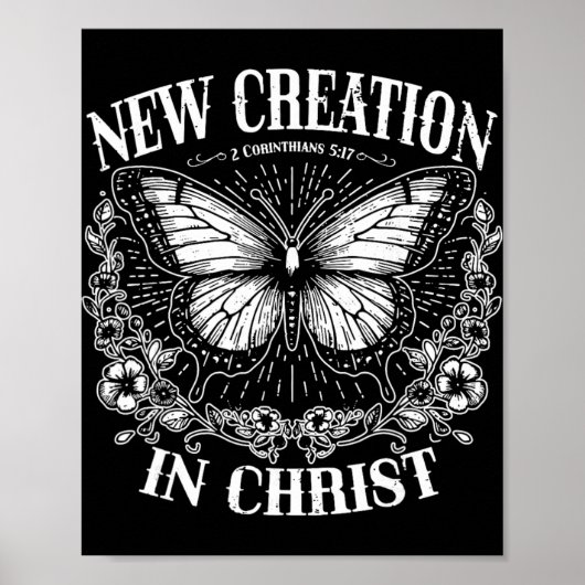 New Creation In Christ, Boho Christian, Western Fa ポスター (正面)