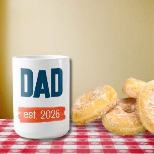 NEW DAD - est.2026 コーヒーマグカップ