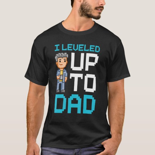 New Dad First Time Father Video Gamer Tシャツ (正面)
