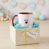 New Dad Gift Est 2026 Expecting Father Coffee  マグカップ
