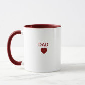 New Dad Gift Est 2026 Expecting Father Coffee  マグカップ (左)