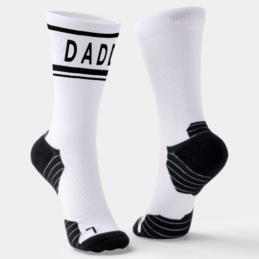 New Dad To Be Socks, Cute Pregnancy Announcement ソックス (傾斜あり)