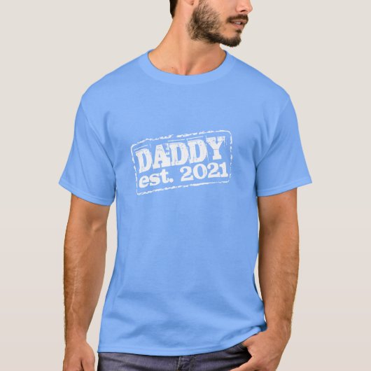 New Daddy 2022はTシャツを設立 Tシャツ (正面)