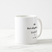 New Daddy Mug Gift First Time Dad コーヒーマグカップ (正面右)