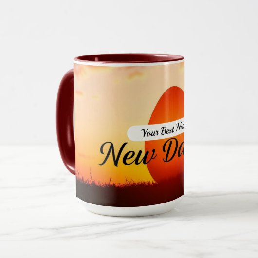 New Dawn Horizon Mug マグカップ (正面左)