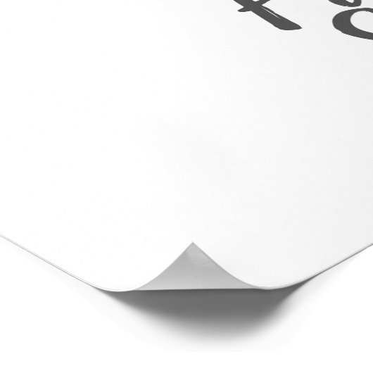 New Day, Fresh Start Print ポスター (角)