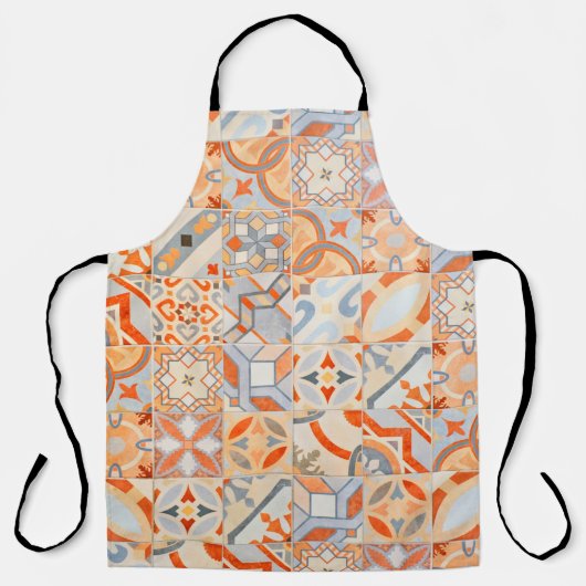 New decorative fashion trend. Mosaic of Hydraulic エプロン (正面)