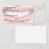 New Dentist Office Smile Appointment Cards 予約カード (正面/裏面)
