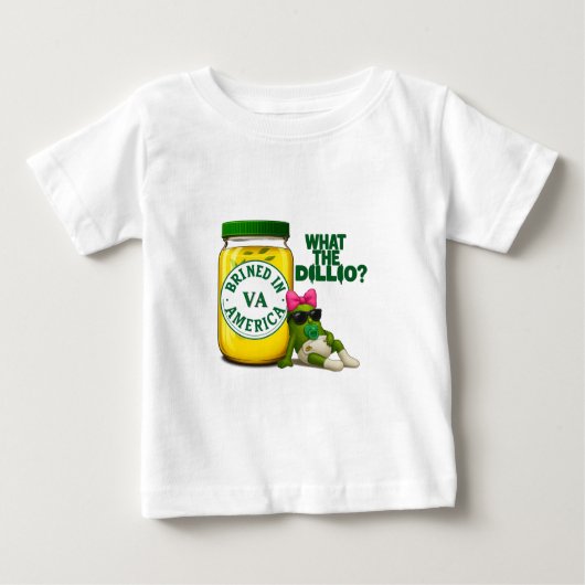 New Dillivery in Town Baby Girl Tee ベビーTシャツ (正面)