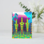 New Dimensions Beckon - Ken Gage Art ポストカード (スタンド正面)