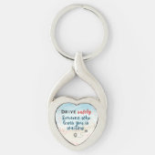 New Driver Gift | Best Present for New Driver Keyc キーホルダー (正面)