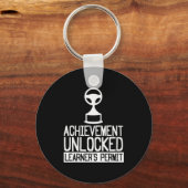 New Driver Learner Permit Driving School - Driver' キーホルダー (正面)