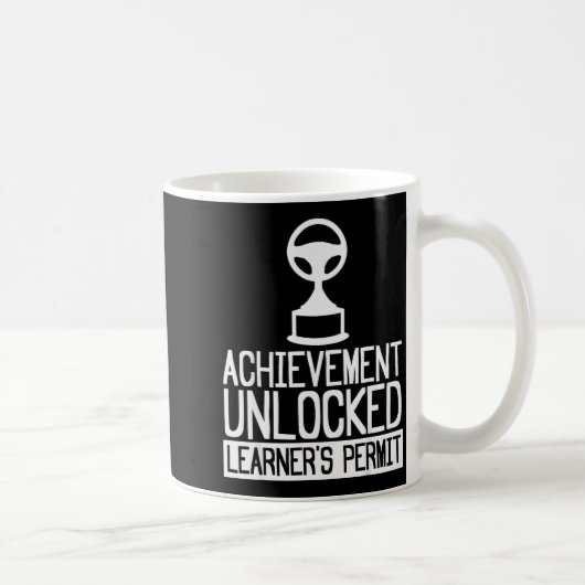New Driver Learner Permit Driving School - Driver' コーヒーマグカップ (右)
