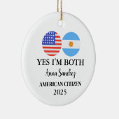 New Dual Citizenship, Congratulations New Citizen セラミックオーナメント (右)