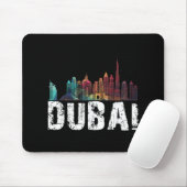 New Dubai Love Skyline Uni For Holidays In Dubai  マウスパッド (マウス)