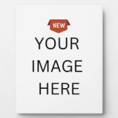 NEW!Easel 8x10付き卓上プラーク – カスタム フォトプラーク (正面)